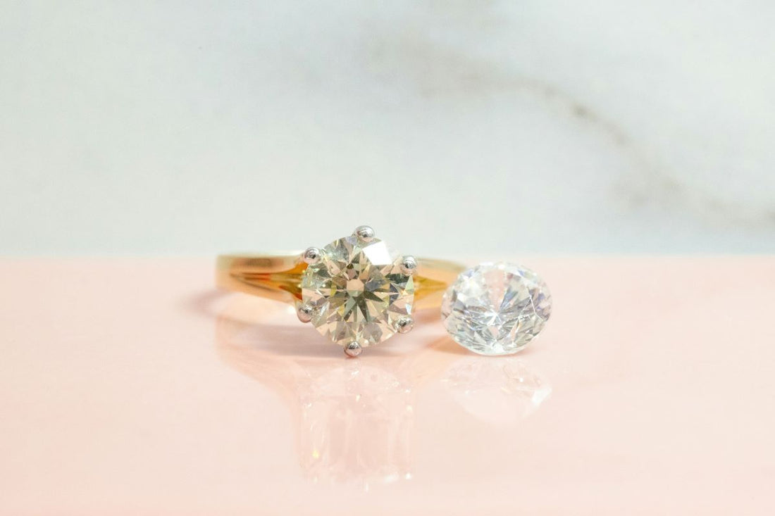Moissanite vs Lab Diamond