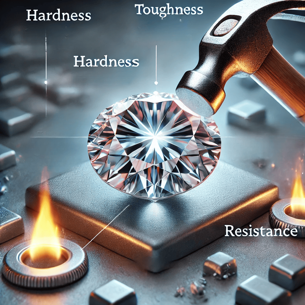 Moissanite Physical Attributes: Hardness, Toughness & Durability