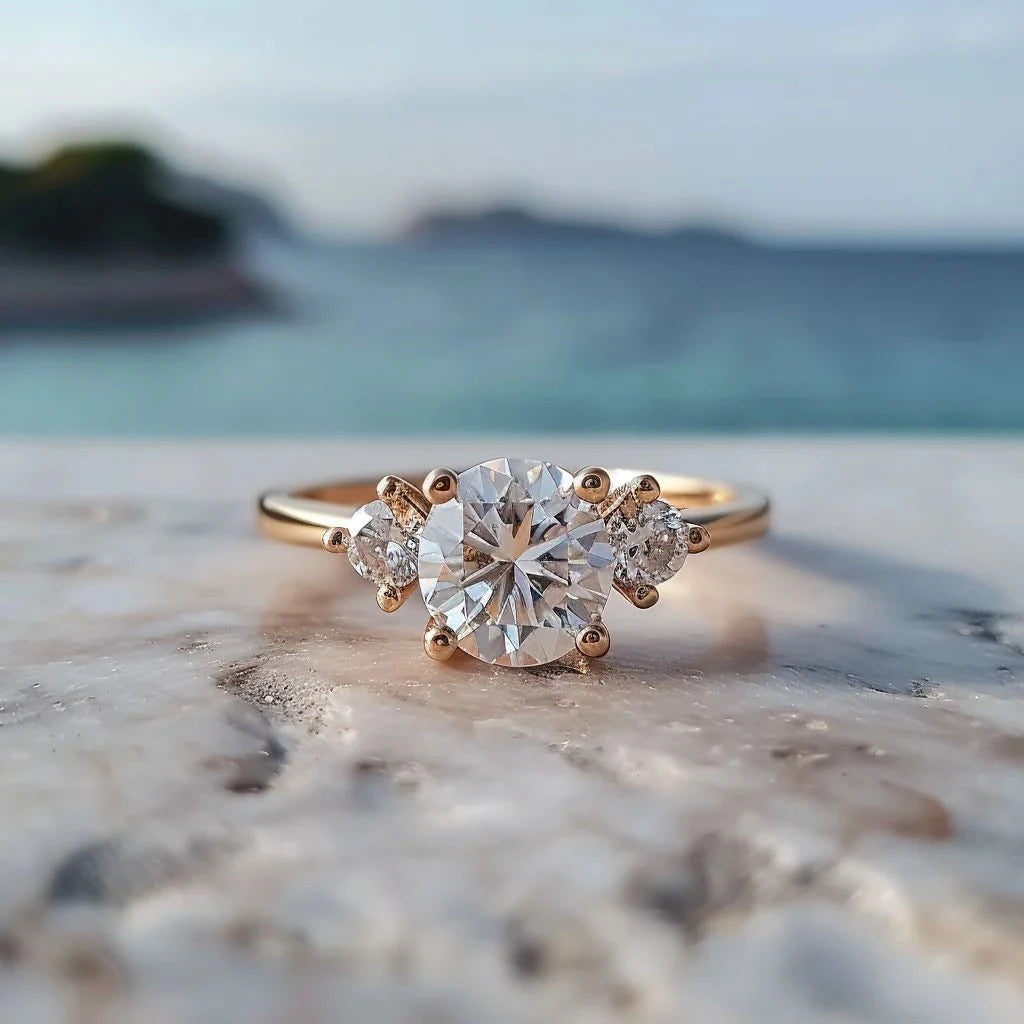 Moissanite Ring