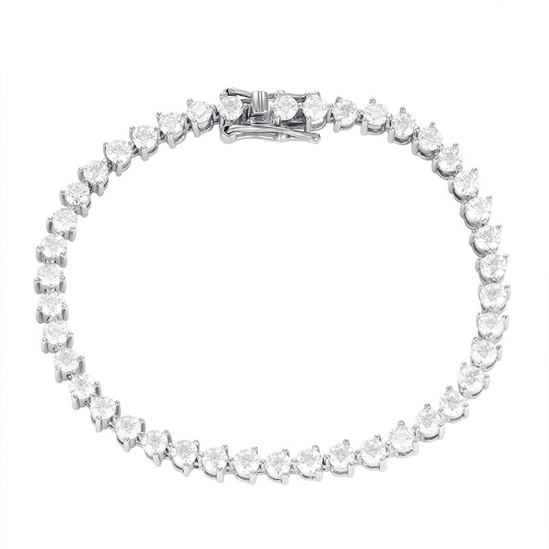 Moissanite Tennis Bracelet 