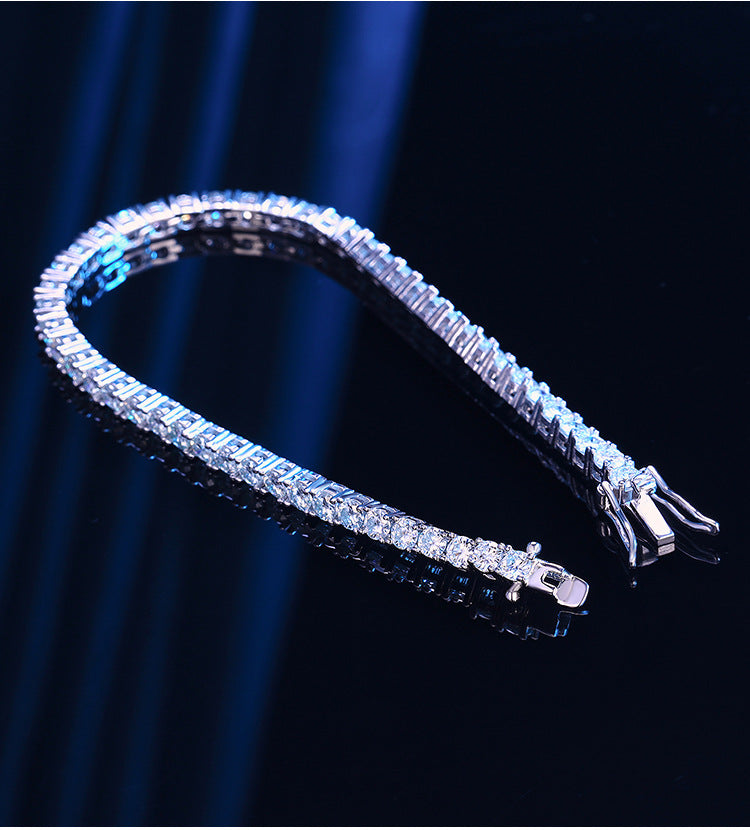 Moissanite Tennis Bracelet 3mm