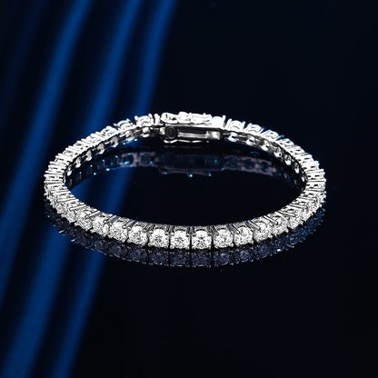 Moissanite Tennis Bracelet 4 mm