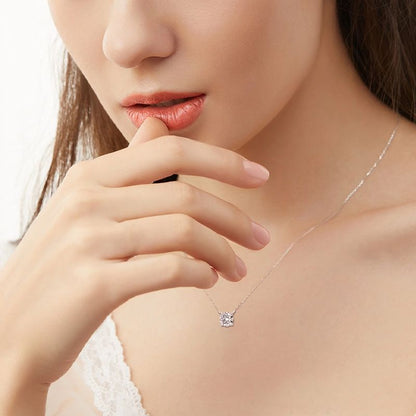 1 Carat Moissanite Necklace