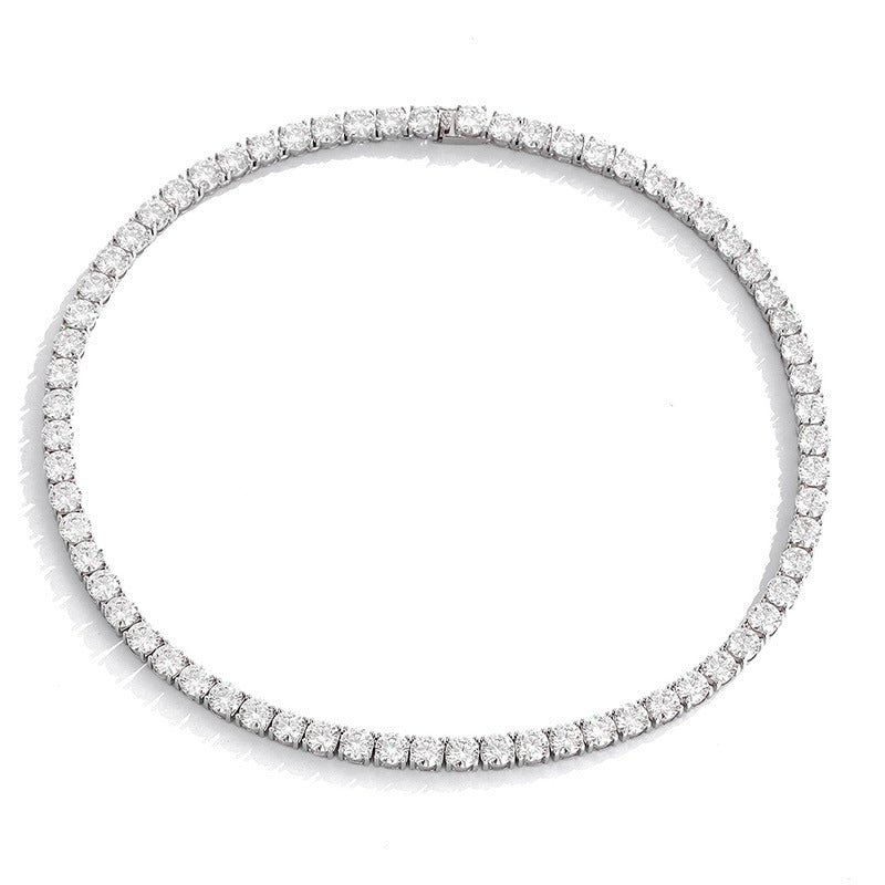 6.5mm Moissanite Tennis Chain