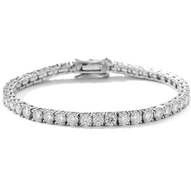 Moissanite Tennis Bracelet 3.5 mm 