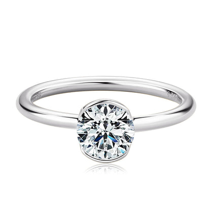 Moissanite Diamond Ring