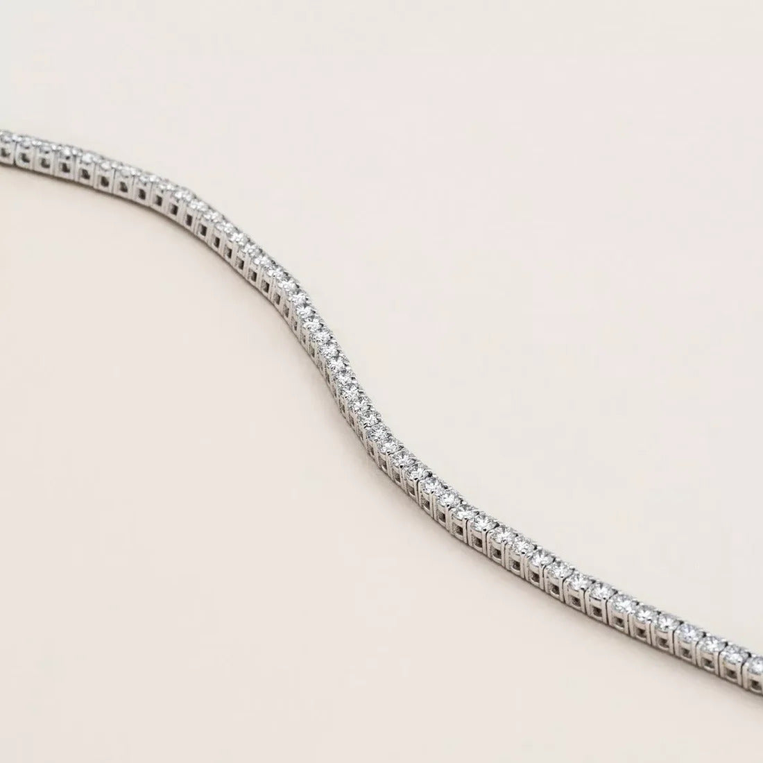 Moissanite Tennis Necklace