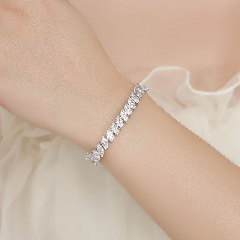 Marquise Cut Tennis Bracelet