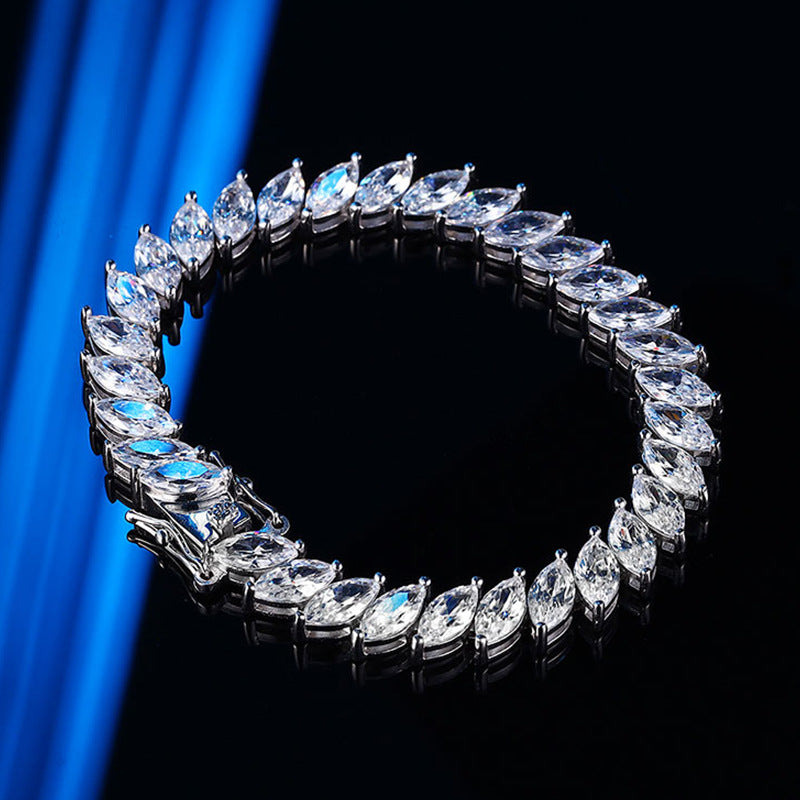 Marquise Cut Tennis Bracelet