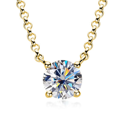 1 Carat Moissanite Necklace