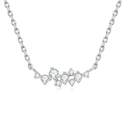 Round Moissanite Necklace