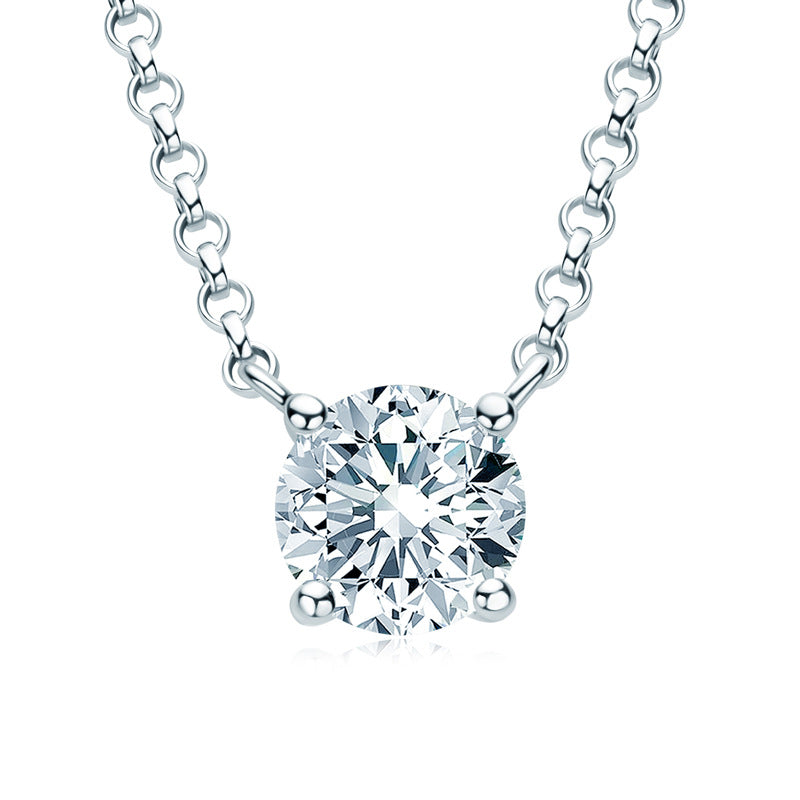 1 Carat Moissanite Necklace