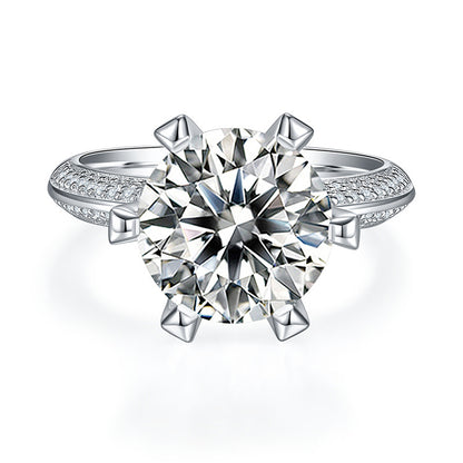 5 Ct Moissanite Diamond Solitaire Ring