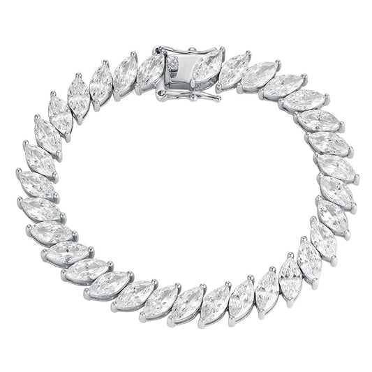 Marquise Cut Tennis Bracelet