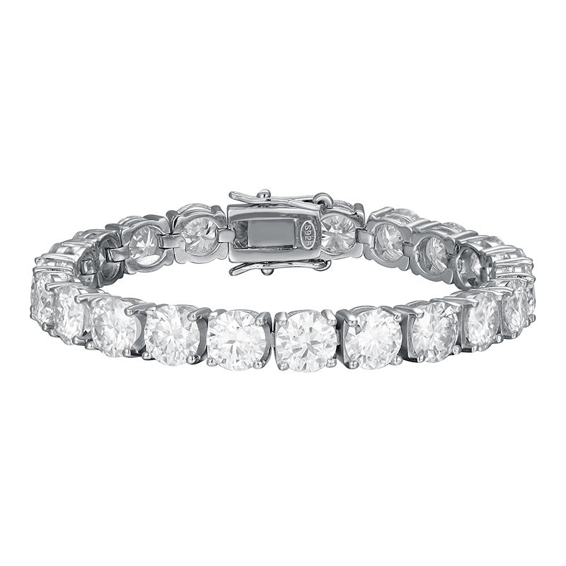 Moissanite Tennis Bracelet 6.5 mm