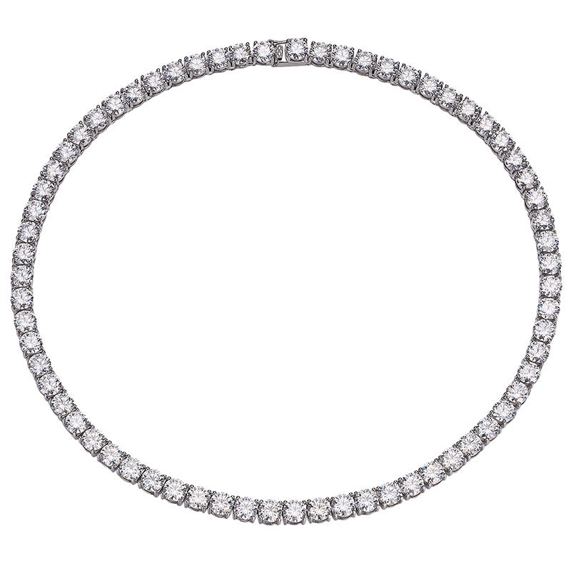 6.5mm Moissanite Tennis Chain