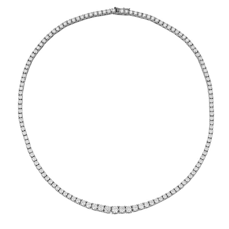 Moissanite Diamond Tennis Chain