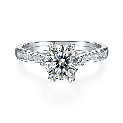 Moissanite 3 Ct Diamond Wedding Ring