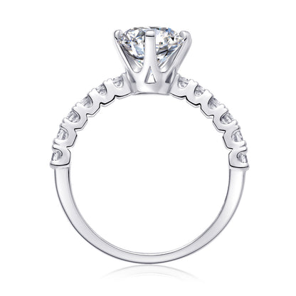 Travel Moissanite Ring 2 carat 