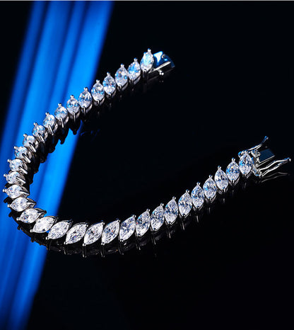 Marquise Cut Tennis Bracelet