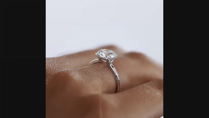 Engagement Moissanite Diamond Ring