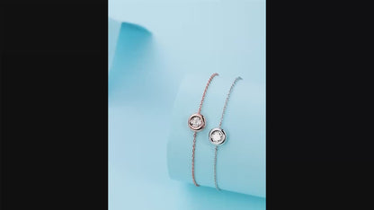 Bubble Style Moissanite Bracelet