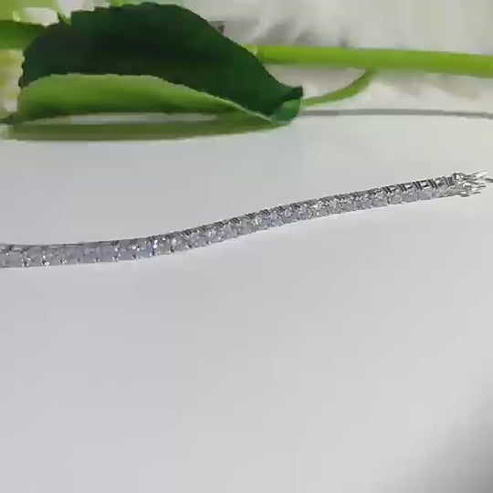 Diamond Tennis Bracelet 4 mm